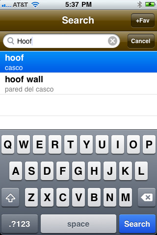 Horse Spanish screenshot