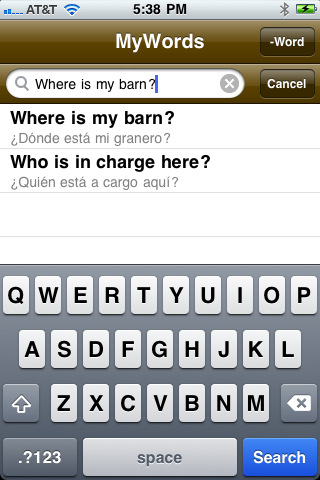 Horse Spanish translations